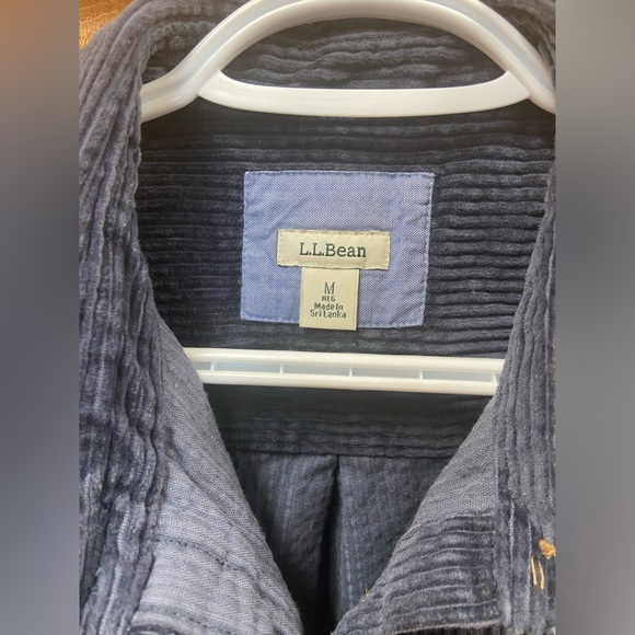 L.L.Bean Cord Tunic Shirt Jacket - Picture 5 of 6